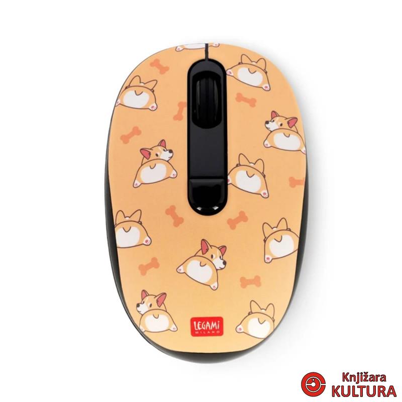 MIŠ BEŽIČNI -CORGI YELLOW WMO0012 