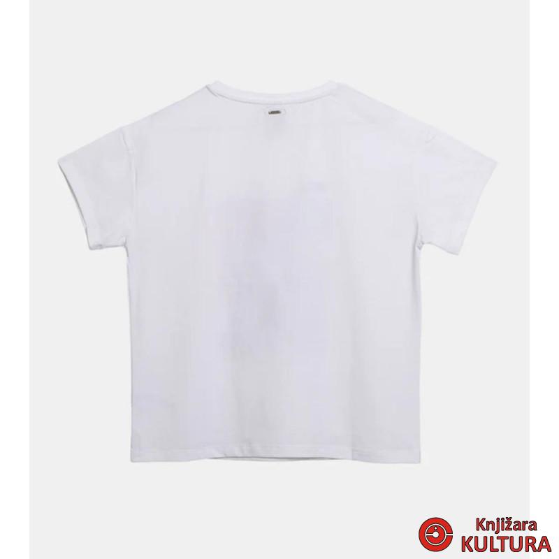 MAJICA KRATKIH RUKAVOVA BIJELA- S/M 40271-101 