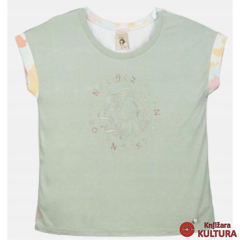 MAJICA KRATKIH RUKAVOVA -ZELENA- S/M 40271-103 