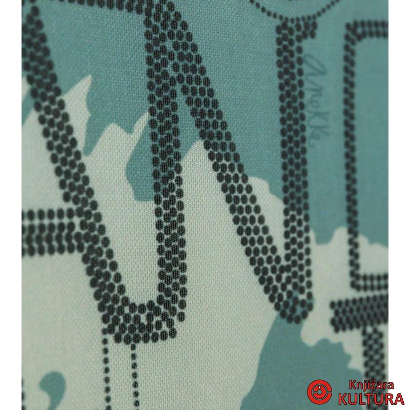 MIDI HALJINA KRATKIH RUKAVOVA -ZELENA - L/XL 40278-201 