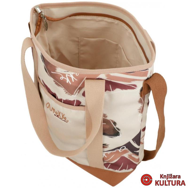 TORBA ZA PLAŽU S TEKSTIL -BEŽ 40474-201 