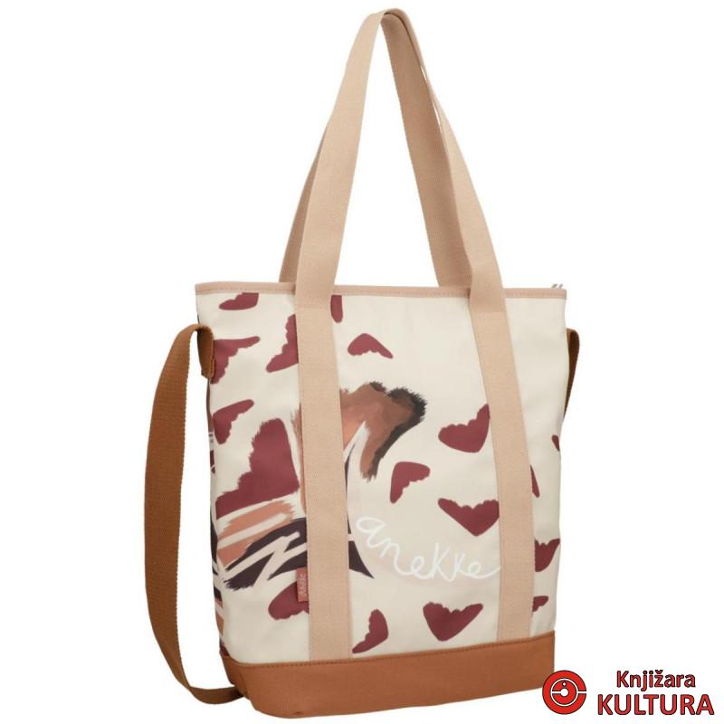 TORBA ZA PLAŽU S TEKSTIL -BEŽ 40474-201 