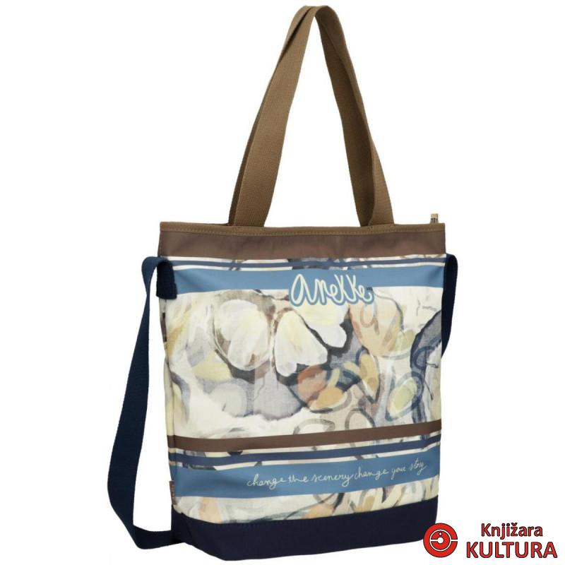 TORBA ZA PLAŽU S TEKSTIL PLAVA 40484-202 