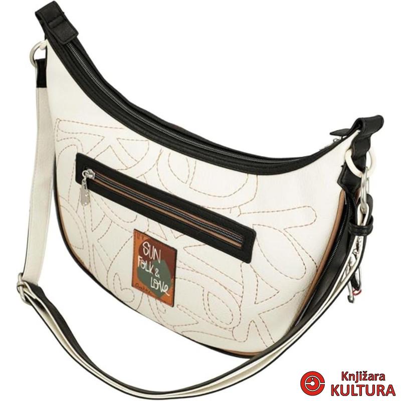 TORBA NA RAME 40722-190-BELA 
