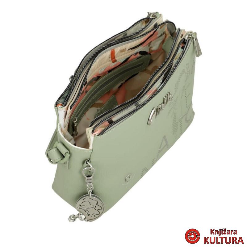 TORBA NA JEDNO RAME 40743-184-ZELENA 