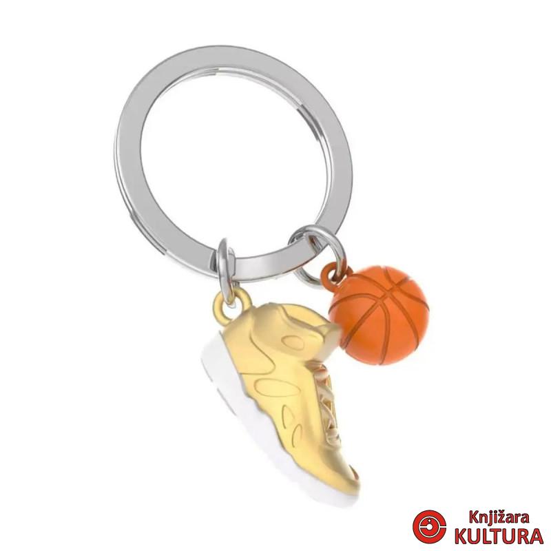 PRIVJESAK ZA KLJUČEVE-METAL- Sport  -Basketball 