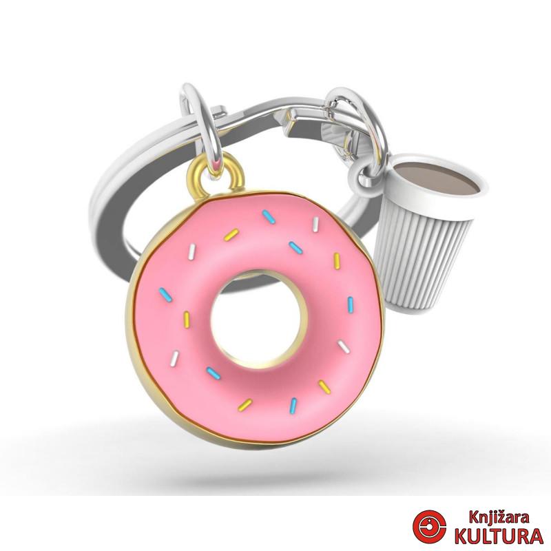 PRIVJESAK ZA KLJUČEVE-METAL- Breakfast Foodie  -Donut 