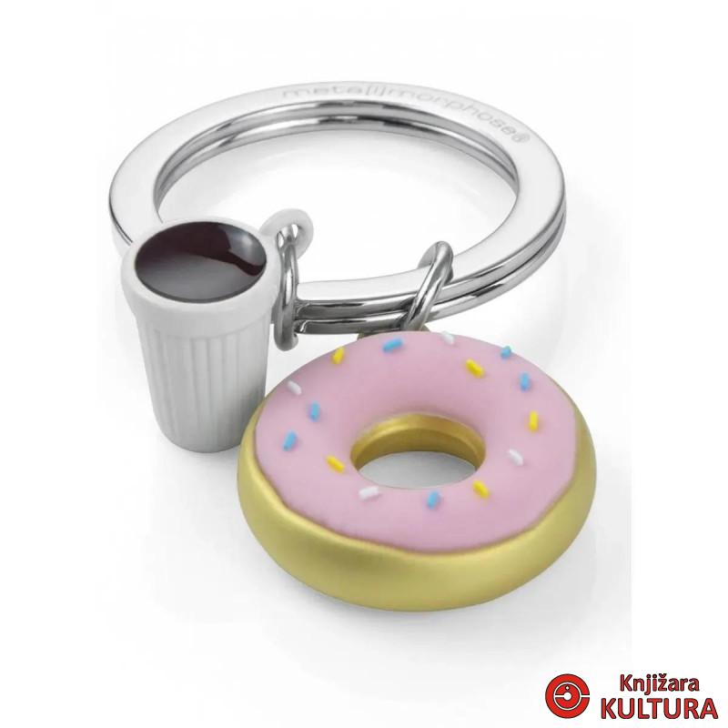 PRIVJESAK ZA KLJUČEVE-METAL- Breakfast Foodie  -Donut 