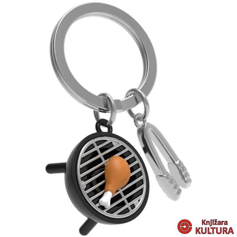 PRIVJESAK ZA KLJUČEVE-METAL- Party Foodie  -Barbecue 
