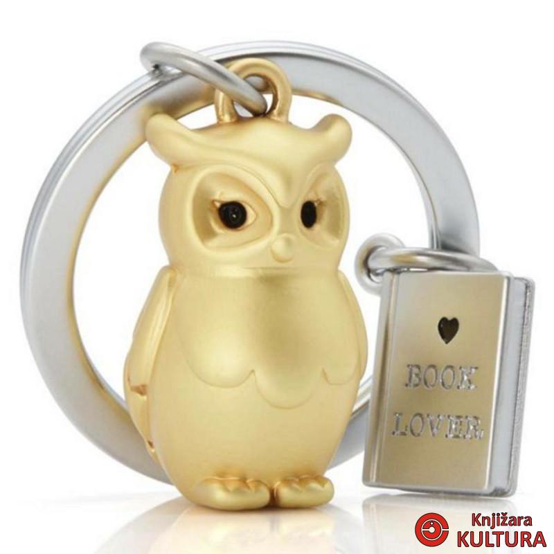 PRIVJESAK ZA KLJUČEVE-METAL- Animal  - Owl 