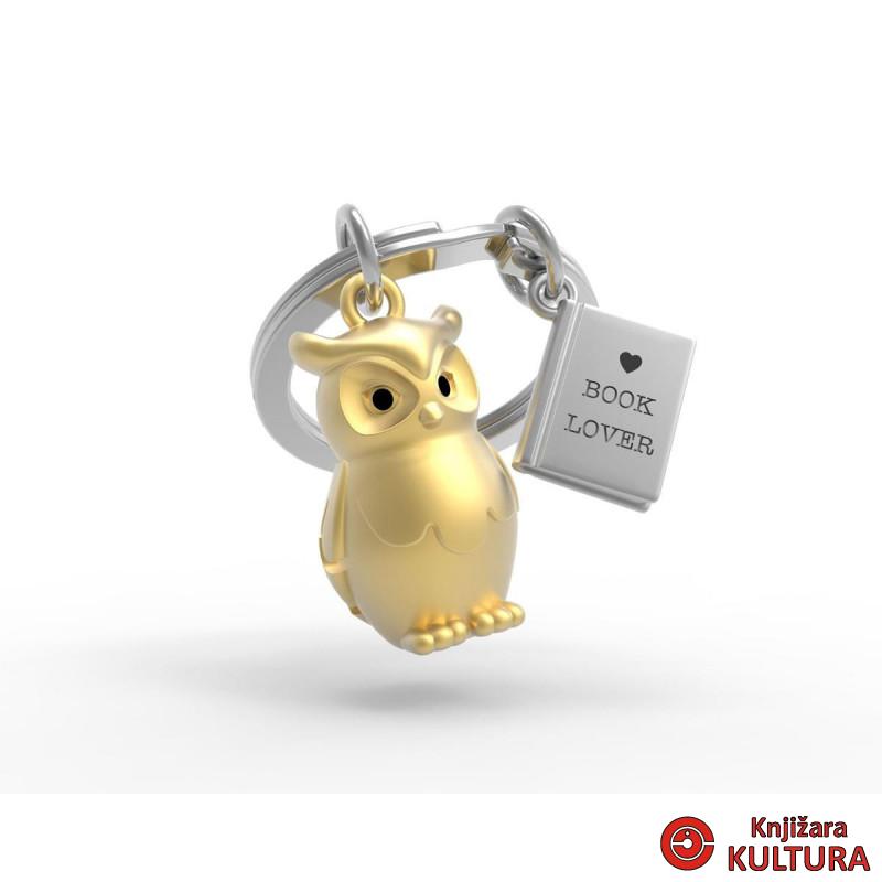 PRIVJESAK ZA KLJUČEVE-METAL- Animal  - Owl 