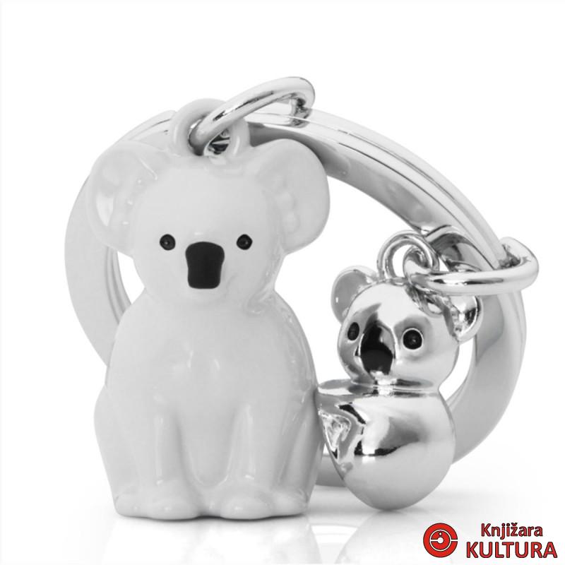 PRIVJESAK ZA KLJUČEVE-METAL- Animal  -Koala Mom 