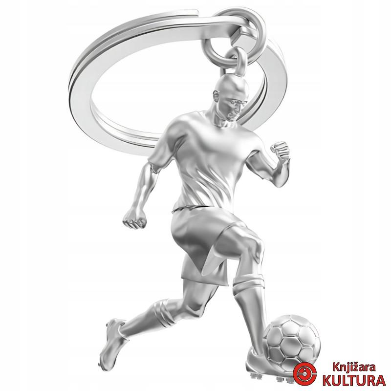 PRIVJESAK ZA KLJUČEVE-METAL- Sports  -Soccer Player 