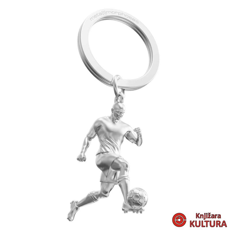 PRIVJESAK ZA KLJUČEVE-METAL- Sports  -Soccer Player 