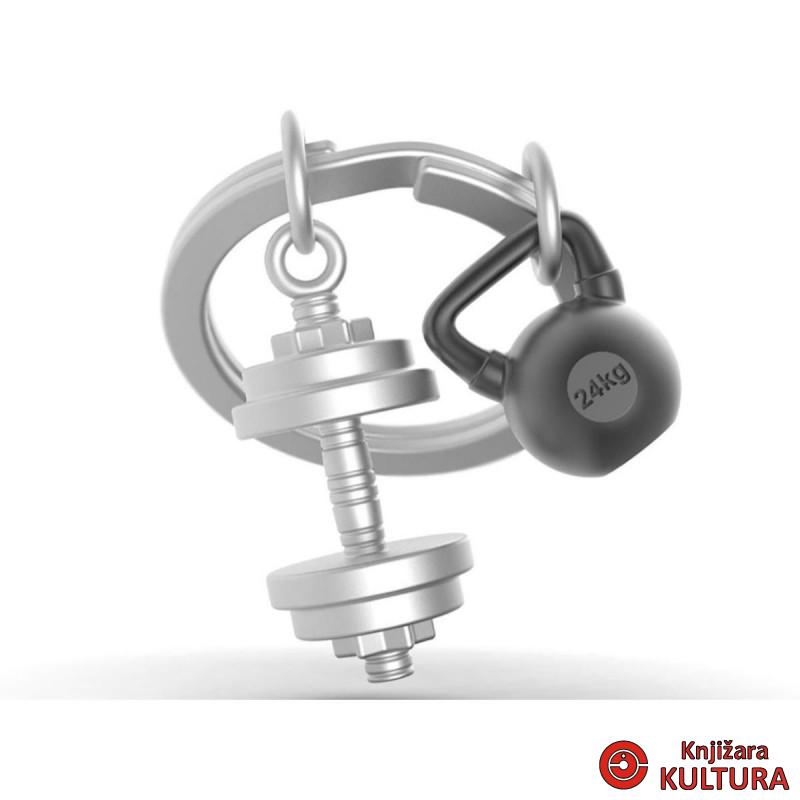 PRIVJESAK ZA KLJUČEVE-METAL-Sport  - Gym/Weight Lifting 