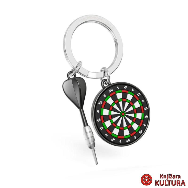 PRIVJESAK ZA KLJUČEVE-METAL- Sport  -Dartboard 