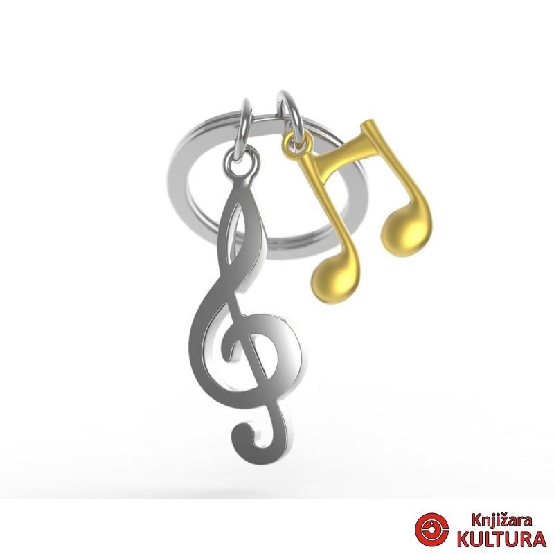 PRIVJESAK ZA KLJUČEVE-METAL- Music  -Sol-Key 