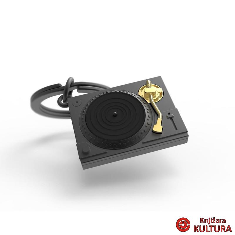 PRIVJESAK ZA KLJUČEVE-METAL- Music  -Turntable 