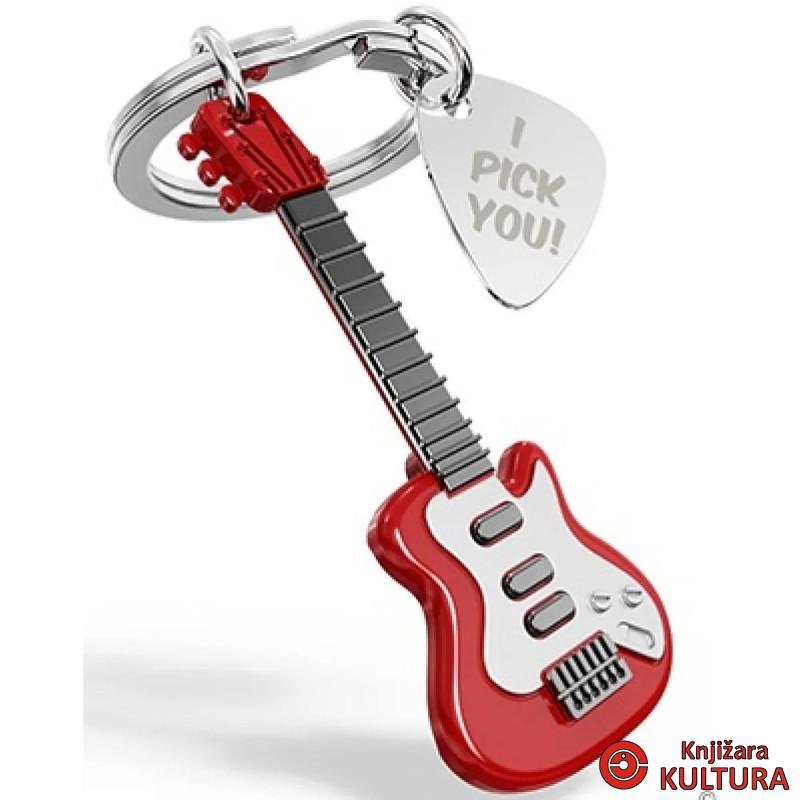 PRIVJESAK ZA KLJUČEVE-METAL-Music  - Electric Guitar 
