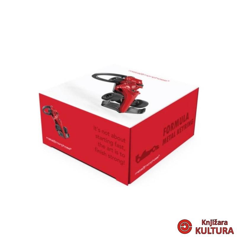 PRIVJESAK ZA KLJUČEVE-METAL- On The Road  - Boys Toys Formula Racer Red -Concept 