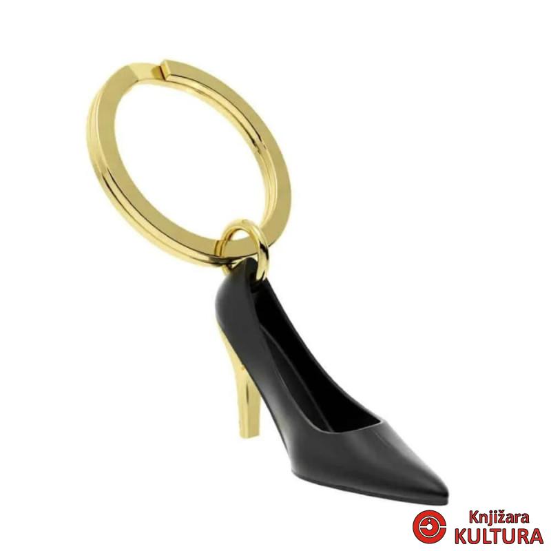 PRIVJESAK ZA KLJUČEVE-METAL- Lifestyle  -High Heel Black/Gold 