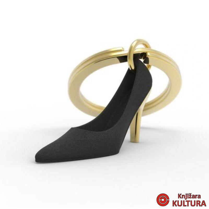 PRIVJESAK ZA KLJUČEVE-METAL- Lifestyle  -High Heel Black/Gold 