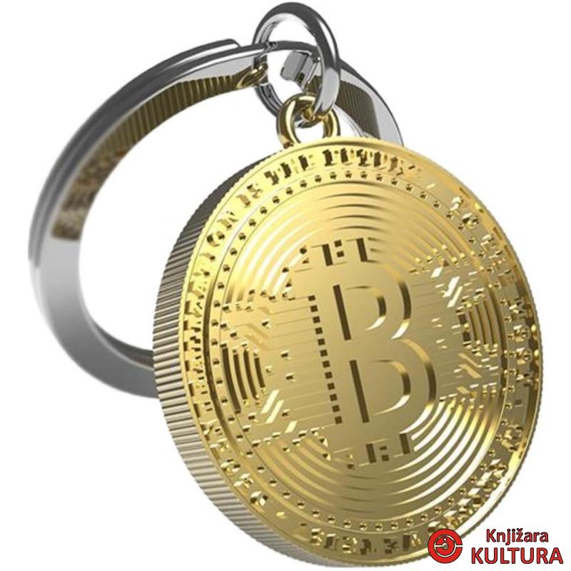 PRIVJESAK ZA KLJUČEVE-METAL- Lifestyle  -Pearl Gold Coin 