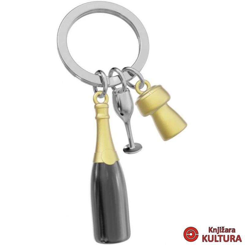 PRIVJESAK ZA KLJUČEVE-METAL- Lifestyle  -Champagne Black 