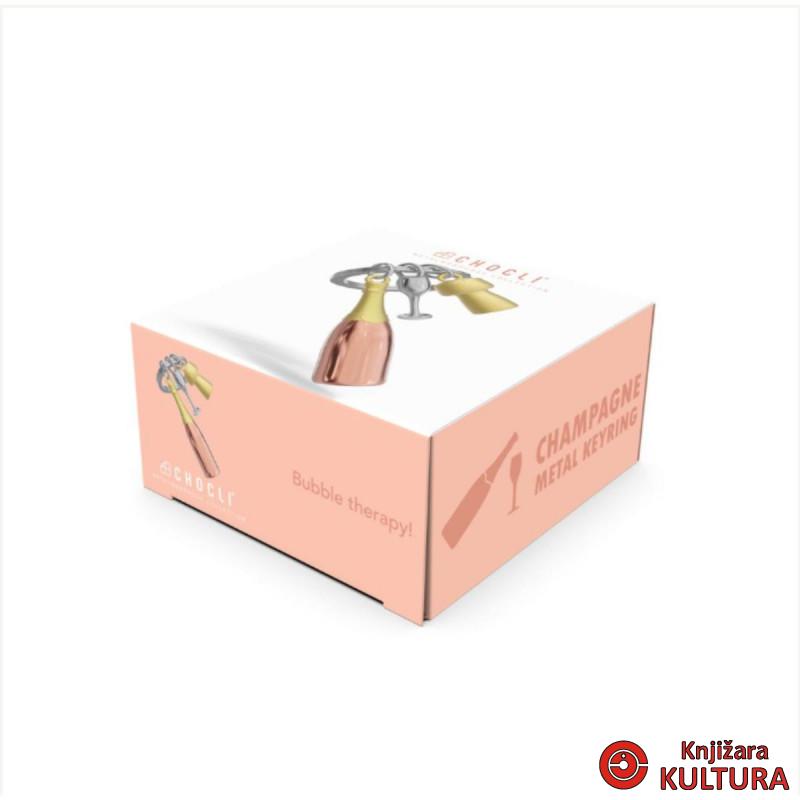 PRIVJESAK ZA KLJUČEVE-METAL- Lifestyle  -Champagne Rosé 