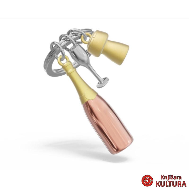 PRIVJESAK ZA KLJUČEVE-METAL- Lifestyle  -Champagne Rosé 
