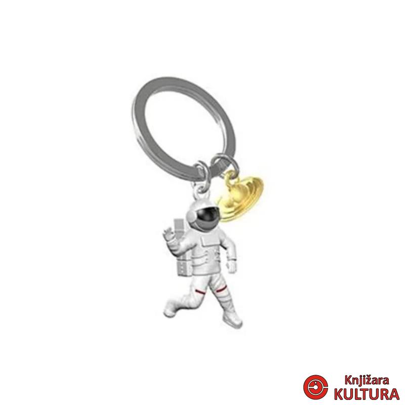 PRIVJESAK ZA KLJUČEVE-METAL- Lifestyle  -Astronaut with Black Screen 