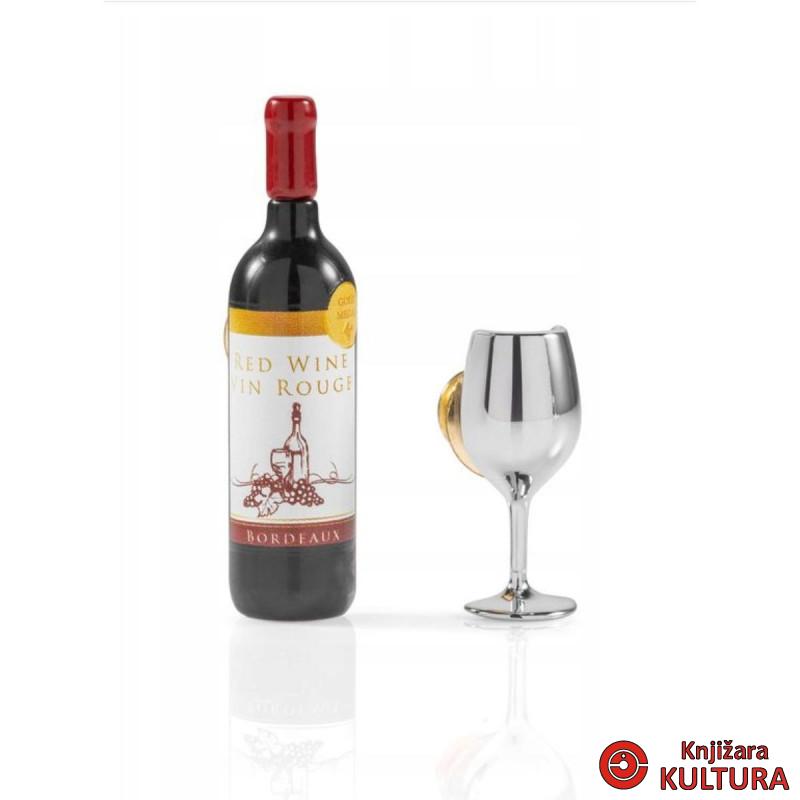 BROŠ  LIFESTYLE-RED WINE 