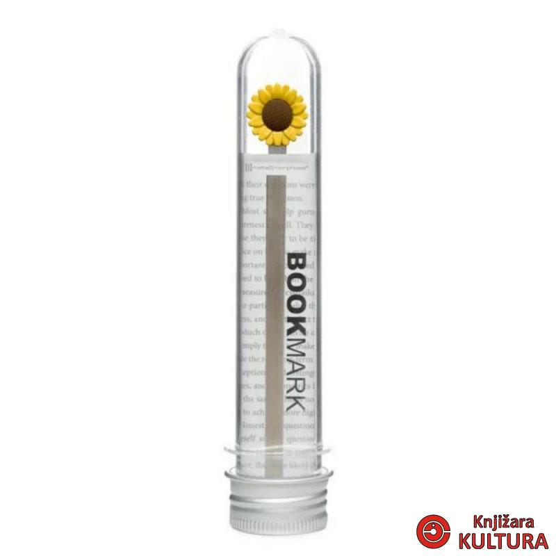 OBILJEŽIVAČ STRANICA 3D METALNI - Sunflower 