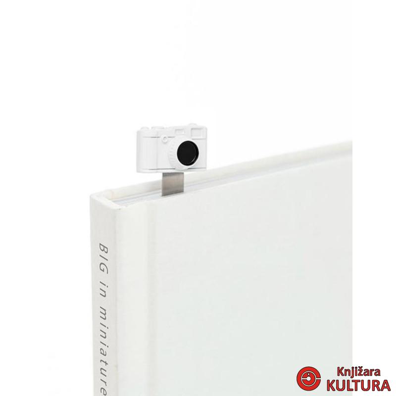 OBILJEŽIVAČ STRANICA 3D METALNI - Camera 