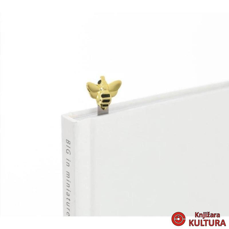 OBILJEŽIVAČ STRANICA 3D METALNI - Bee 