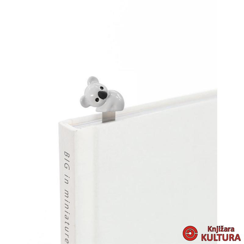 OBILJEŽIVAČ STRANICA 3D METALNI - Koala 