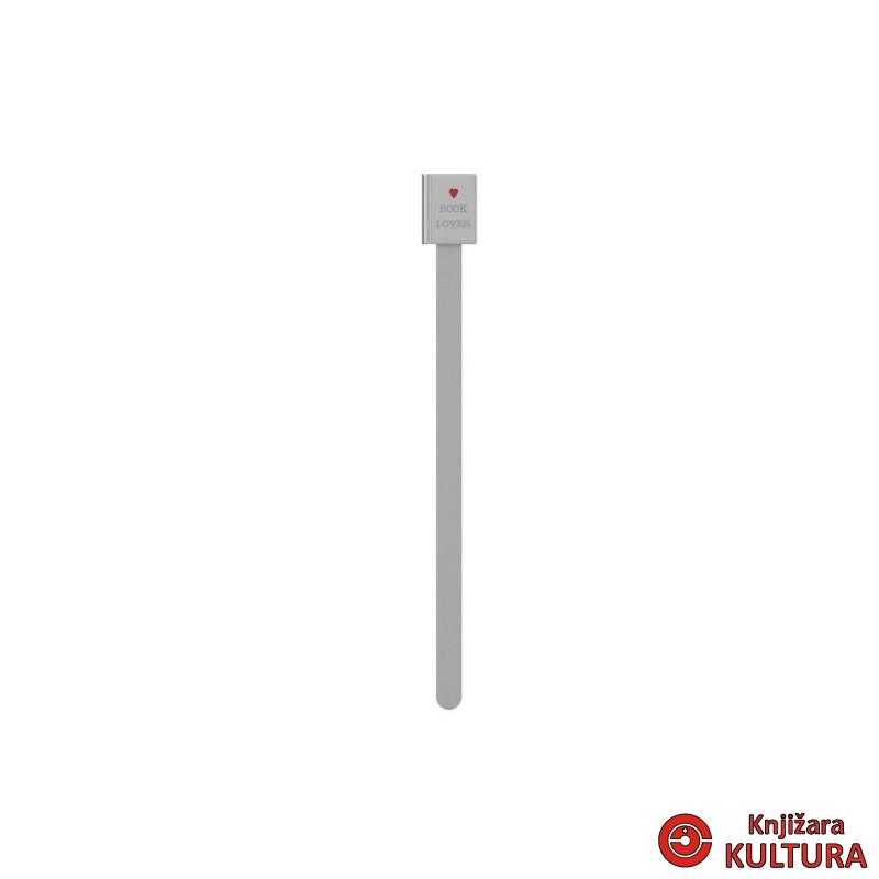 OBILJEŽIVAČ STRANICA 3D METALNI - Booklover 