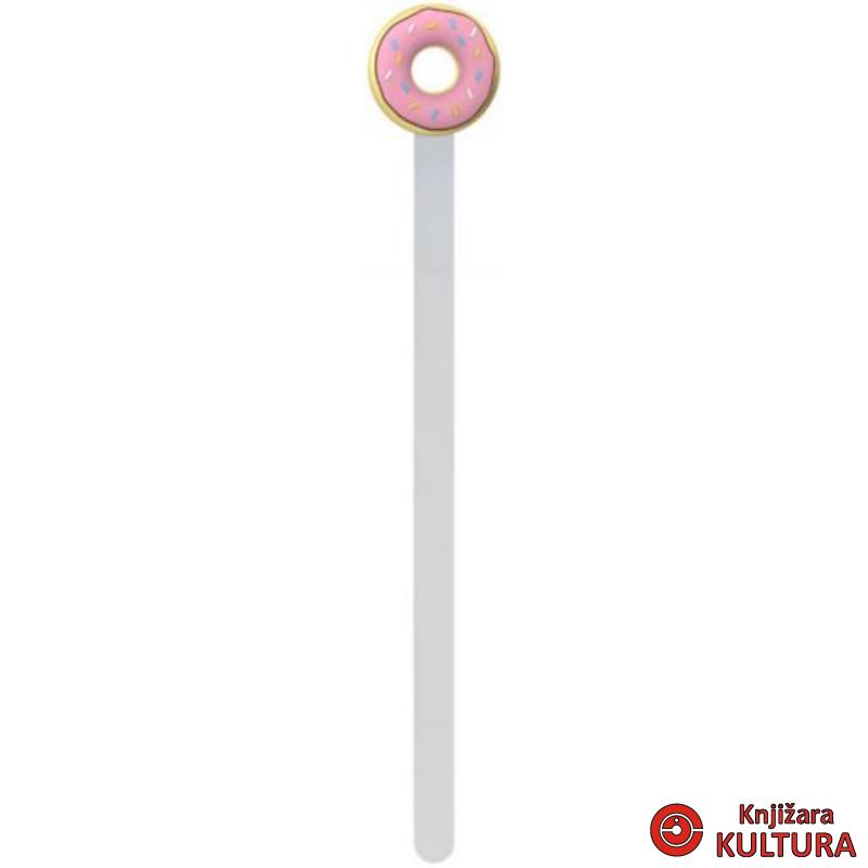OBILJEŽIVAČ STRANICA 3D METALNI - Donut 