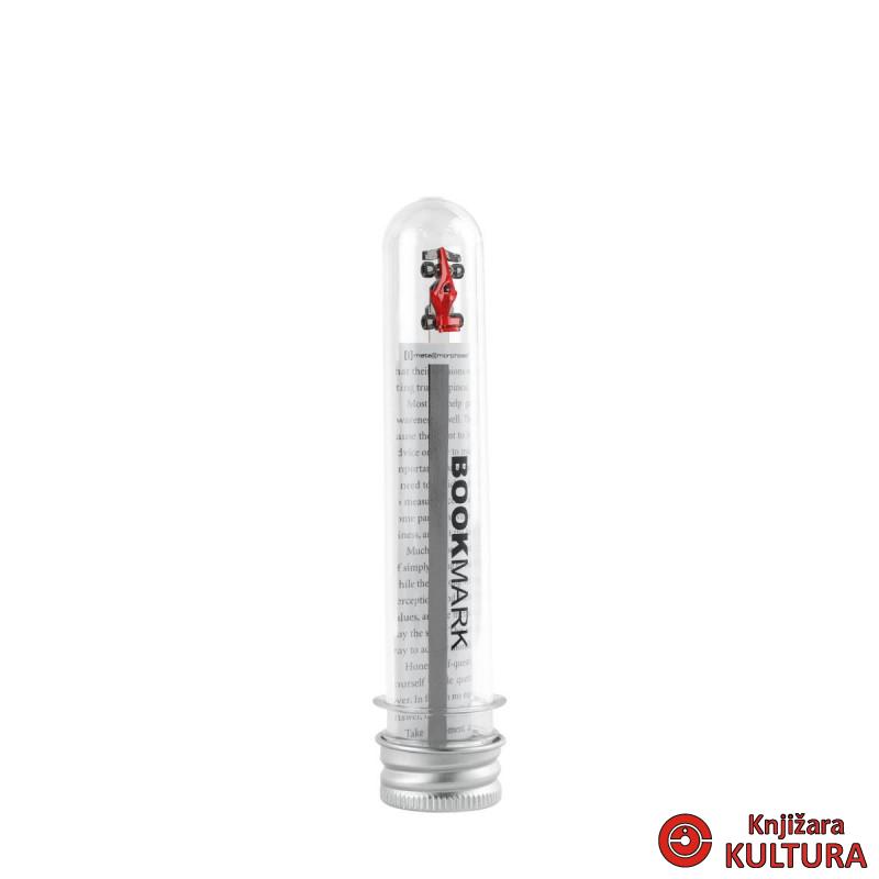 OBILJEŽIVAČ STRANICA 3D METALNI - Formula Racer 