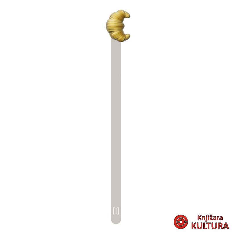 OBILJEŽIVAČ STRANICA 3D METALNI – Croissant 
