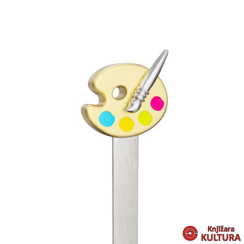 OBILJEŽIVAČ STRANICA 3D METALNI - Painter 
