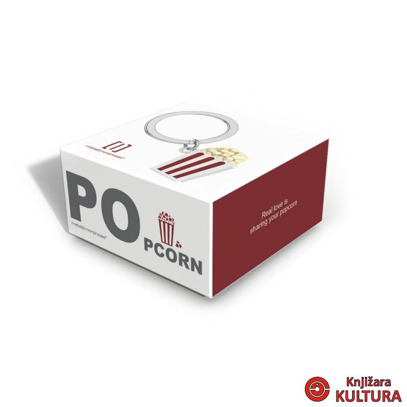 PRIVJESAK ZA KLJUČEVE METAL-PARTY FOODIE- POPCORN 