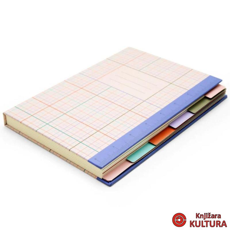 NOTES S LENJIROM DIVIDER NOTEBOOK A5 