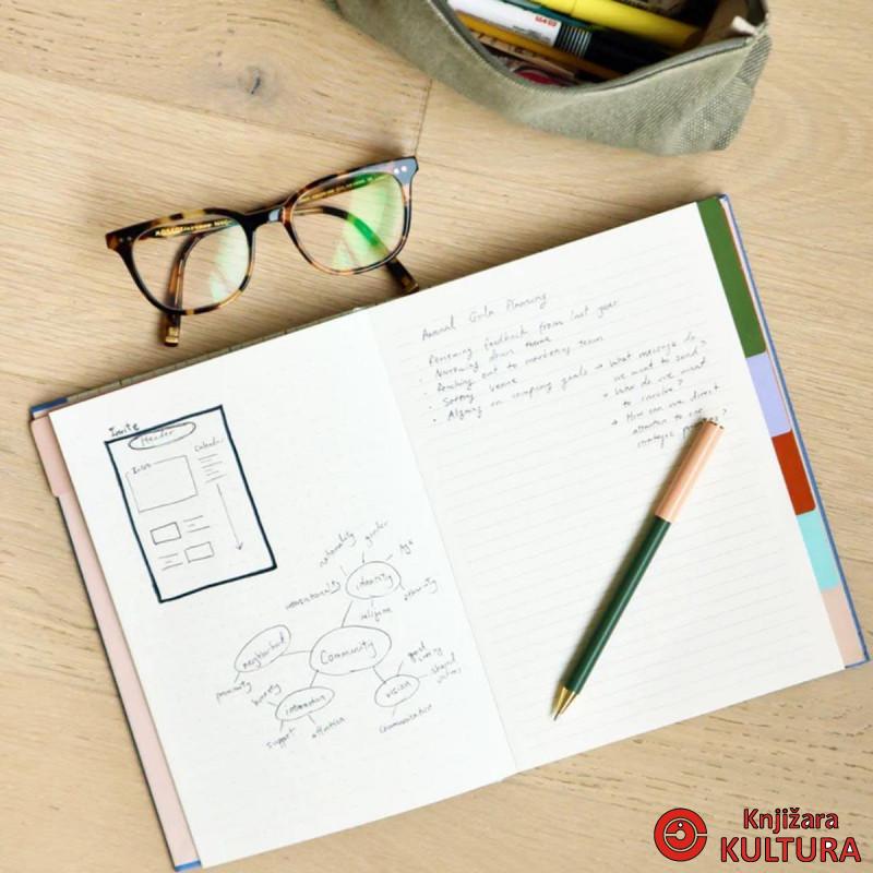 NOTES S LENJIROM DIVIDER NOTEBOOK A5 