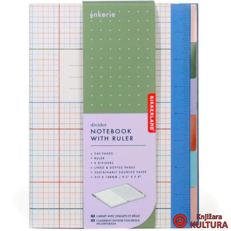 NOTES S LENJIROM DIVIDER NOTEBOOK A5 