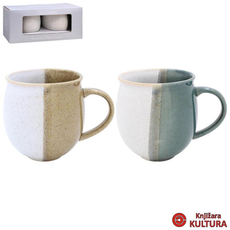ŠOLJE SET 2U1 REACTIVE GLAZE LP74170 