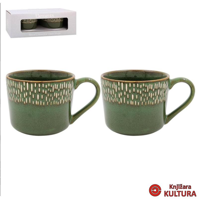 ŠOLJE SET 2U1 REACTIVE GLAZE LP74762 