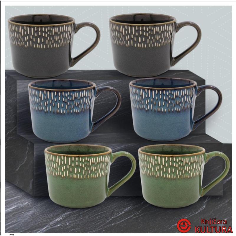 ŠOLJE SET 2U1 REACTIVE GLAZE LP74762 