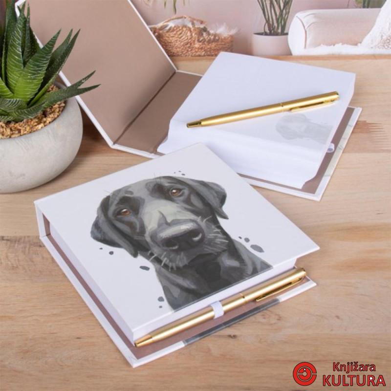 BLOK ZA PORUKE CRNI LABRADOR LP75176 