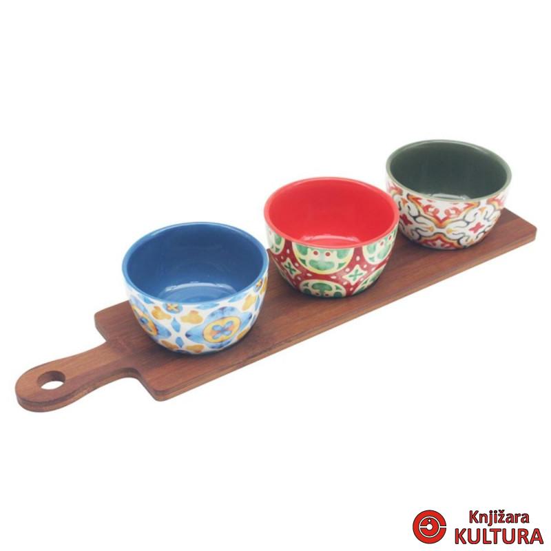 SET ZDJELICA NA TACNO TUSCANY LP76926 